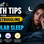 Best Health Tips for People Struggling with Irregular Sleep