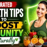 Top Rated Health Tips to Boost Immunity Naturally
